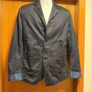 G-Star Dark Blue Men's Jacket with Pockets